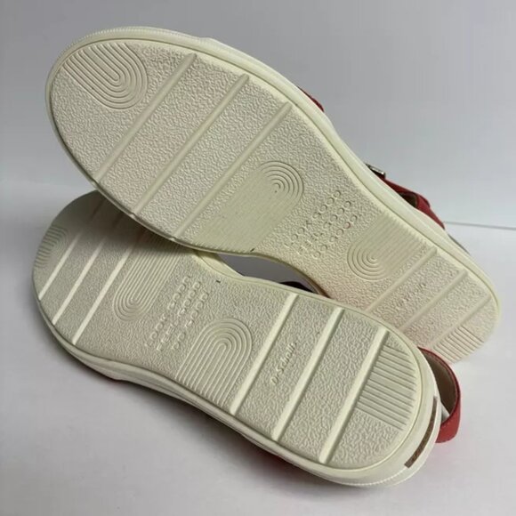 Dr. Scholl’s Women’s Time Off Sun Red Wedge Sandals, Size 11 M - Picture 5 of 6